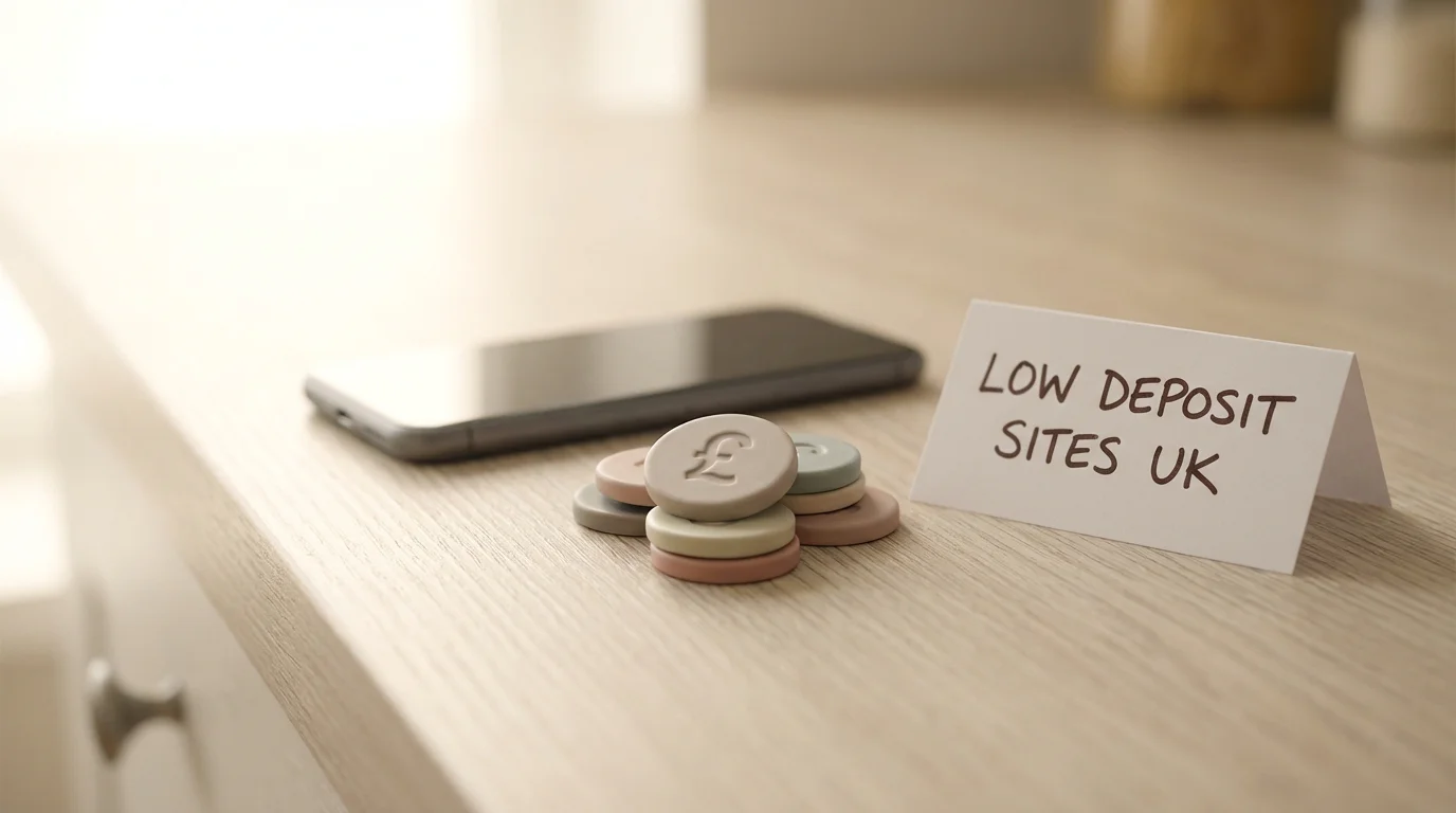 Low deposit gambling sites in the UK accepting deposits from one to five pounds