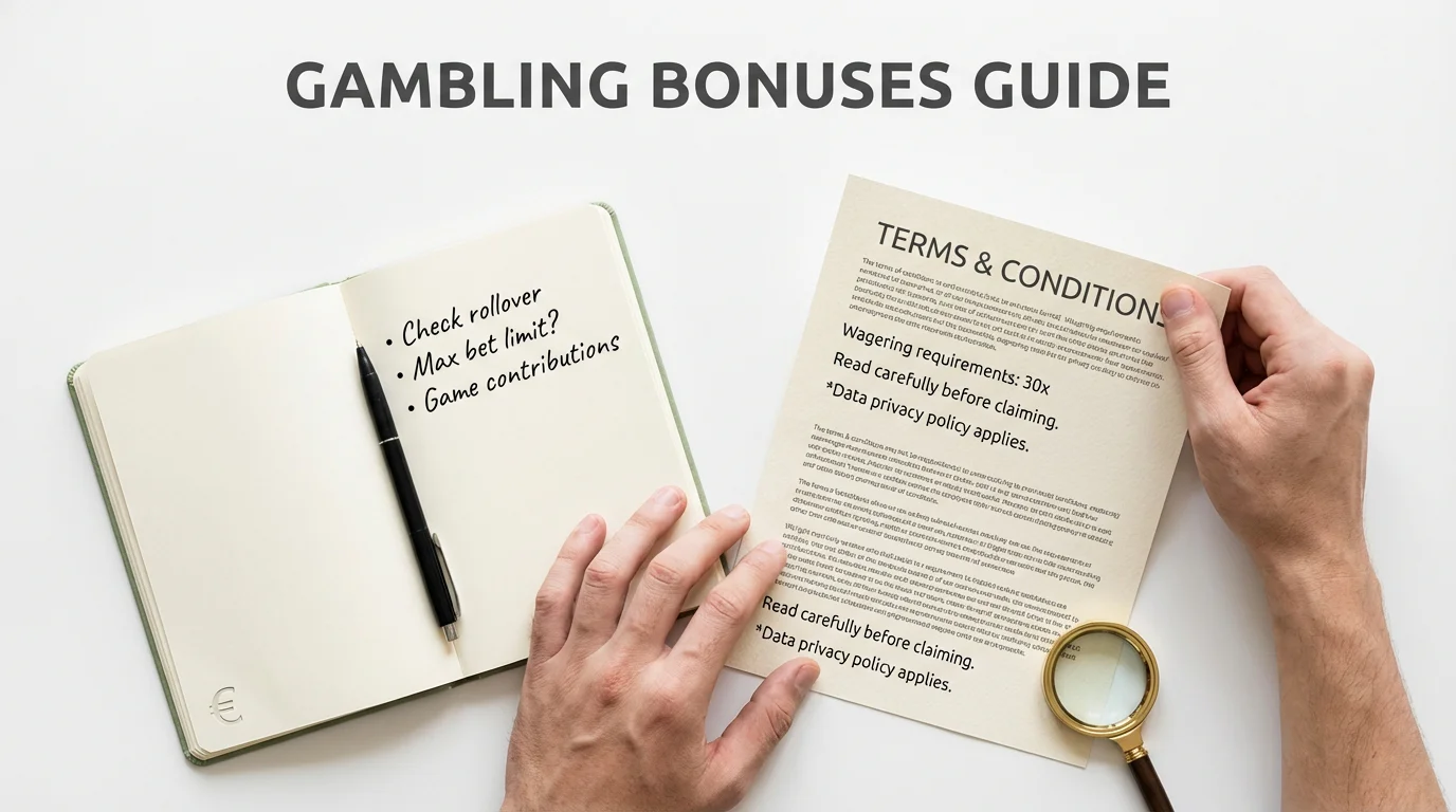 UK gambling bonuses guide explaining how offers work