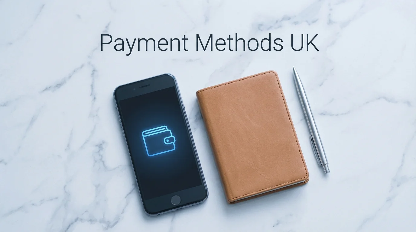 Payment methods at UK gambling sites including debit cards e-wallets and bank transfers